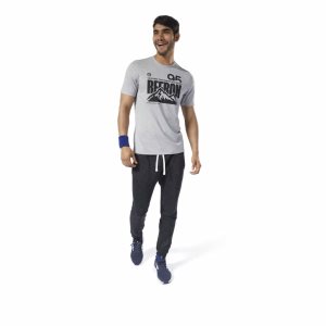 Reebok Retro Winter Speedwick T Shirt Herren - Grau - DE 723-LYK